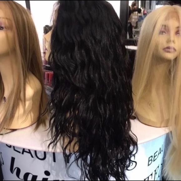 Black curly wig sale soft Swisslace Lacefront wig - Picture 6 of 8